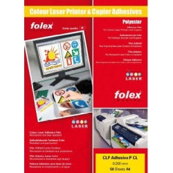 Folex Adhesive-P CL 0,50mm SRA3 klarownie przezroczysta błyszcząca folia samoprzylepna