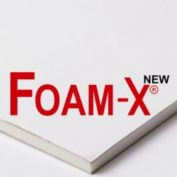 Foam-X New, plyta piankowo kartonowa, biały, mat, poliuretanowe, papier/PUR/papier, 5 mm, 700mm x 1000
